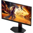 Aoc Монитор 24G4ZR, 1920 x 1080, 240 Гц, 1 мс, Fast IPS, G-Sync, HDR10, Эргономичный дизайн