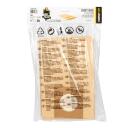 Putekļu savāk&scaron;anas maisi 480mm x 240mm - 3gab., POWERPLUS, POWX326A, saderīgs ar POWX326 putekļu sūcēju un paklāju tīrītāju