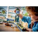 Lego Policijos traukinio rinkinys 60508, 1313 dalių, 6 mini figūrėlės, 9cm, 80cm, 6cm