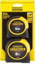 Mērlentes komplekts FATMAX Classic Tape Twin Pack 8m+5m FMHT31725-0 STANLEY