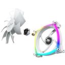 Montech Datora korpuss ventilators AX120 PWM WHITE 3 IN 1, 120mm, 1760RPM, 27dB, 3xRGB LED, 4-pin PWM, 0.5m kabelis