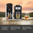 Быстрый диспенсер мгновенного горячего водоснабжения 2600W 2.5 L нержавеющая сталь чёрный серебристый HW620 Caso