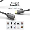 Vention HDMI-A isane HDMI-A emane 4K kaabel 1 m must, 18 Gbit/s, 3D, 60 Hz, kuldkontaktid