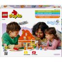 Lego Konstruktors 10459, 83 gab., 3-6 g., plastmasa, DUPLO&reg;, atmiņas spēle, 3 figūras