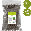 Expanded Clay Aggregate for Potted Plants, Gardening, and Glass Terrariums BIOOGROD 749910 4-10 mm 2 L