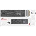 Lenovo 700 Modern Multi-Device Klaviatuur GY41S04892, 2.4 GHz, Bluetooth, USB, 3 tsooni vaikne klaviatuur, AES-128 kr&uuml;pteerimine