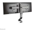 Neomounts monitors stiprinājuma roka FPMA-D860DBLACK, 10-27", 7 kg, 240-470 mm augstuma regulē&scaron;ana, 360&deg; rotācija, 20&deg; svēr&scaron;ana