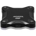 Adata I&scaron;orinis SSD SD620-512GCBK 512GB, USB 3.2 Gen 2, skaitymo greitis 520 MB/s, ra&scaron;ymo greitis 460 MB/s, juodas
