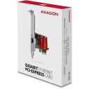 Axagon V&otilde;rgukaart PCEE-GIX 1GbE 1port, Intel I210, PCIe 2.1, RJ-45, 10/100/1000 Mb/s, Wake-on-LAN, Jumbo raami