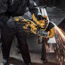 Akumuliatorinis kampinis šlifuoklis DCG460N-XJ DEWALT
