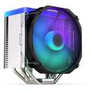 Endorfy CPU Охладитель Fortis 5 ARGB EY3A010, 140mm, 220W, 6 тепловых трубок, 1 вентилятор, RGB контроллер в комплекте