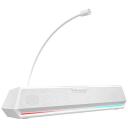 Edifier Žaidimų garso juosta G1500 BAR White, 5V, 120-20kHz, 7.1 virtualus erdvinis gars, RGB ap&scaron;vietimas, nuimamas mikrofonas