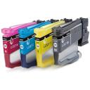 Brother Tinte Kārtridžs LC527VAL, 4-pack, līdz 1300 lappusēm (melns), līdz 900 lappusēm (krāsas)