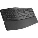 Logitech Juhtmevaba ergonoomiline klaviatuur K860 920-010352, 10m, 2xAAA, Bluetooth, QWERTY, ergonoomiline disain