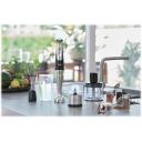 Braun Rokas blenderis MQ9138XI, 1200 W, 3 ātrumi, smalcinātājs, ledus smalcinā&scaron;ana, melns/nerūsējo&scaron;ais tērauds