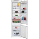 Beko &Scaron;aldytuvas BCNA306E42SN, 215L, 69L, 37dB, 2 durys, Built-in, No Frost, Elektroninis valdymas, LED ap&scaron;vietimas