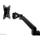 Neomounts stiprinājuma roka DS70-810BL2, 17-32", 9 kg, gāzes atsperes augstuma regulē&scaron;ana, 180&deg; apstā&scaron;anās, melna