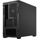 Fractal Design Datora korpuss Pop Mini Silent FD-C-POS1M-01, melna, mATX, Mini ITX, 2xUSB 3.0, 2x3.5'', 4x2.5'', putekļu filtri