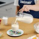 Zelmer Virtuvės svarstyklės ZKS1611 73105635P, 5kg, 1g, LCD, Grūdintas stiklas, Taros funkcija, Automatinis i&scaron;jungimas