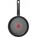Tefal Pann H0560442, 24cm, sobiv induktsioonpliidile, fikseeritud k&auml;epide, must