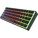 Genesis THOR 660 G2 klaviatūra, NKG-2196, 2.4 GHz, Bluetooth, USB, 61 taustiņi, RGB apgaismojums, mehāniskie slēdži