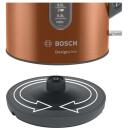 Bosch | Kettle | TWK4P439 | Electric | 2400 W | 1.7 L | Stainless steel | 360&deg; rotational base | Copper