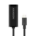 Axagon USB-C gigabit ethernet adapteris ADE-SRC, 1000 Mbit/s, 1 RJ-45 prievadas, USB maitinamas, Plug and Play, VLAN palaikymas