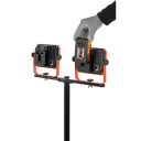 Kaasaskantav prožektor 20V 220V koos statiiviga, POWDP8035 POWERPLUS