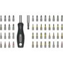 Bosch bitikomplekt 2607012081, 50 tk, 25 Torx, 5 soon, 8 Phillips, 8 Pozidriv, magnetiline kruvikeeraja k&auml;epide