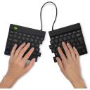 R-Go Tools клавиатура R-Go Split Break, Bluetooth 5.0, QWERTY, эргономичная, компактная, черная, 2.4 GHz, 1.02 м