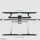 Neomounts stiprinājuma roka DS70-810BL2, 17-32", 9 kg, gāzes atsperes augstuma regulē&scaron;ana, 180&deg; apstā&scaron;anās, melna