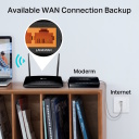 TP-Link Archer MR400 беспроводной маршрутизатор / модем Dual-Band AC1200 с 4G LTE Cat4 1&times; WAN 3&times; LAN 10/100 M 2&times; антенны Чёрный