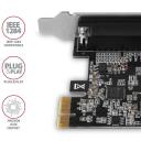Axagon интерфейсная карта PCEA-P1N, PCIe 2.0, 1 параллельный порт, DB25, 5 Гбит/с, CE, RoHS, 1 шт.