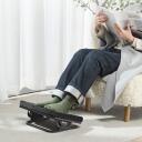 Maclean MC-460, ergonomisks kāju balsts, -20 - 20&deg;, 20kg, neslīdo&scaron;a pamatne, melns