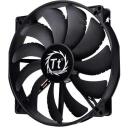 Thermaltake Korpuse ventilaator Pure 20 CL-F015-PL20BL-A, 200 mm, 800 RPM, 28.2 dB, 129.639 cfm, 3-pin, must