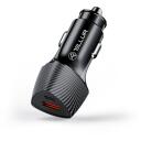 Tellur Auto laadija TLL151291, 38W, 6A, PD20W, QC3.0, 12-24V, USB-A, USB-C, l&uuml;hise, &uuml;lekoormuse kaitse