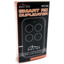 Media-Tech Universaalne kaugjuhtimispult SMART RC DUPLICATOR MT5108, 280-868MHz, 4 kanalit, 5 koodi, IP54, CR2032