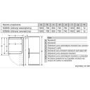 Bosch &Scaron;aldytuvas KGN56XLEB, 70cm, 193cm, 80cm, 98kg, 400l, 108l, 10kg/24h, No frost, VitaFresh, MultiAirflow