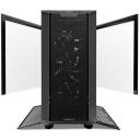Lian Li Korpus LANCOOL III G99.LAN3RX.00, 4x140mm PWM ventiliatoriai, 12 diskų vietos, juodas, skaidrus