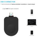 Fixed USB-C uzlādes adapteris Apple Watch, FIXDW-AWAP-BK, 2.5W, 1x24 pin USB-C, melns
