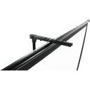 Elite Screens Pārnēsājamais projekcijas ekrāns ar statīvu T84UWV1, 84", 4:3, 6.68kg, matēts balts