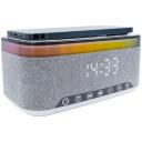 Denver Radio pulkstenis CRQ-225 111131300080, 2x5W, Bluetooth 5.3, LED displejs, MP3, 64GB microSD atbalsts