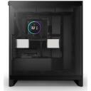 Nzxt Kraken Elite 360, RL-KN36E-B2, 3 ventilaatorit, 120mm, 73.47cfm, 4.5mmH2O, RGB, LCD ekraan