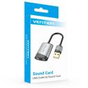 Vention USB v&auml;line helikaart CDKHB 16 bit, 44100-48000 Hz, USB, kaabel 0.15 m, hall