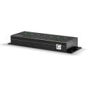 Lindy USB keskjaam 42794, 7 USB 2.0 porti, must