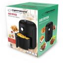 Esperanza Beztauku fritētājs EKA001, 2,6L, 1000W, 220-240V, 60min taimeris, 200&deg;C, 7 programmas, melns