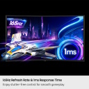 Samsung LS37FG750EUXEN Odyssey G7 37" UHD 3840&times;2160 165 Hz i&scaron;lenktas LCD žaidimų monitorius Juodas