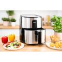 Zelmer Gaisa fritieris ZAF6000 72807036P, 1500 W, 6 l, 6 programmas, elektroniskais panelis, nerūsējo&scaron;ais tērauds