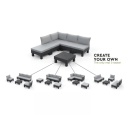 Dārza mēbeļu komplekts Elements Full Set (5 Seater) pelēks/gai&scaron;i pelēks KETER 29212919900