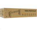 Sbox televizora kron&scaron;teins LVW02-48T, 37-70'', 70kg, 800x400, melna, tērauds, fiksēts, siena